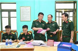 Kiểm tra hoạt động công tác đảng, công tác chính trị 6 tháng đầu năm